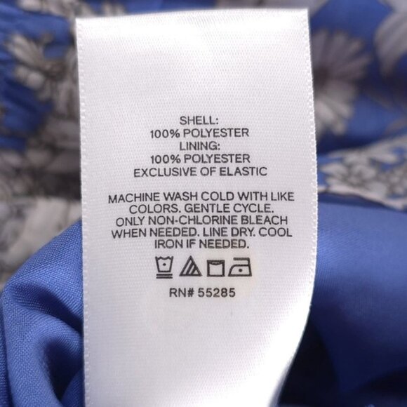 NWT EXPRESS Women’s Floral Mini Skirt Smocked Ruffle Chiffon Layered‎ MEDIUM - Picture 10 of 10